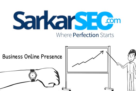 Bussiness online presence is important for your brand to grow.