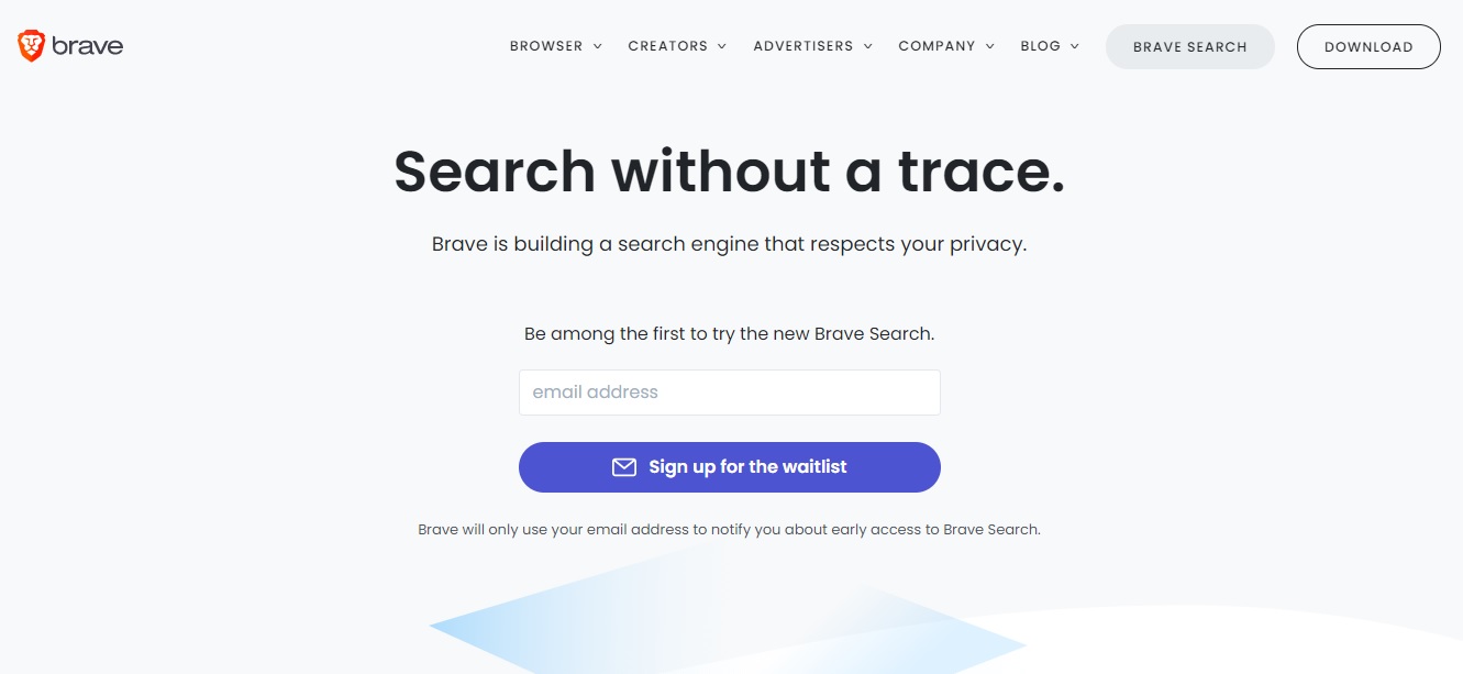brave search