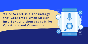 What is voice search?