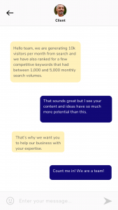 SEO Client onboarding
