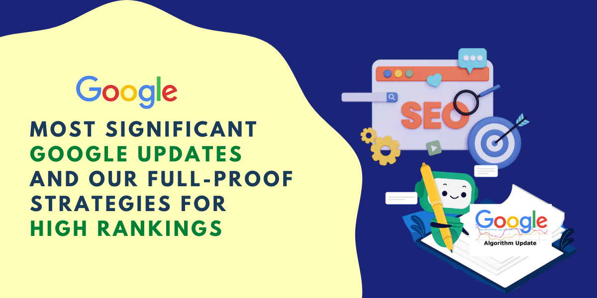 Google algorithm updates